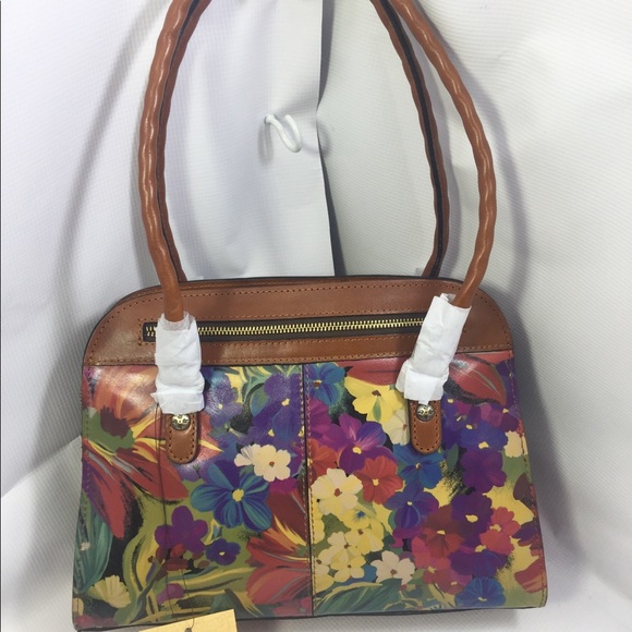 Patricia Nash Bags Patricia Nash Calvi Leather Satchelcitrus